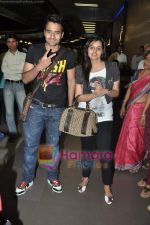 Jackie Bhagnani leave for IIFA Colombo in Mumbai Airport on 2nd June 2010 (7).JPG